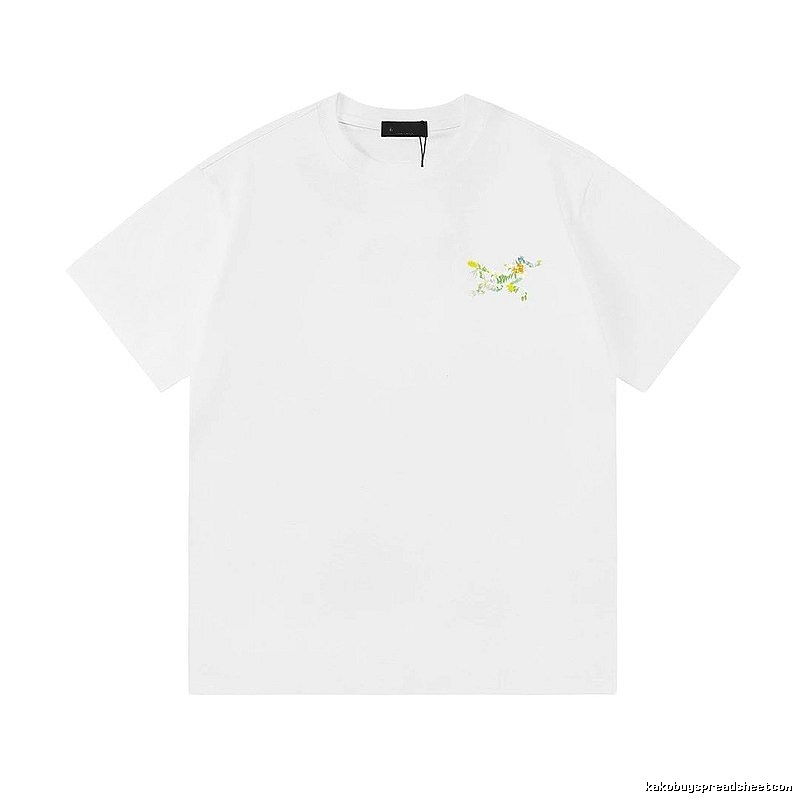 Arc'teryx Floral Print Outdoor Style White T-Shirt