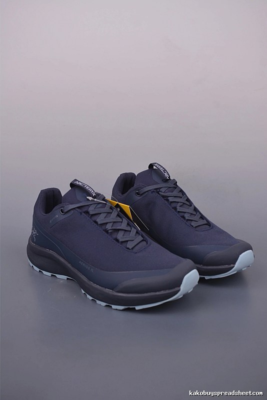 Arc'teryx Navy Blue Trail Sneakers and Treaded Trail Sole