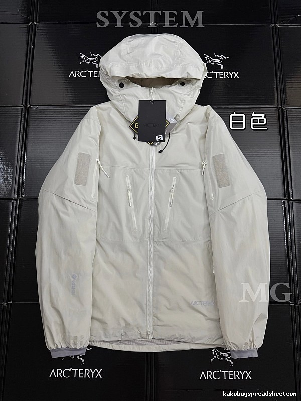 Arc’teryx SYSTEM Trendy Brand Style White Coat