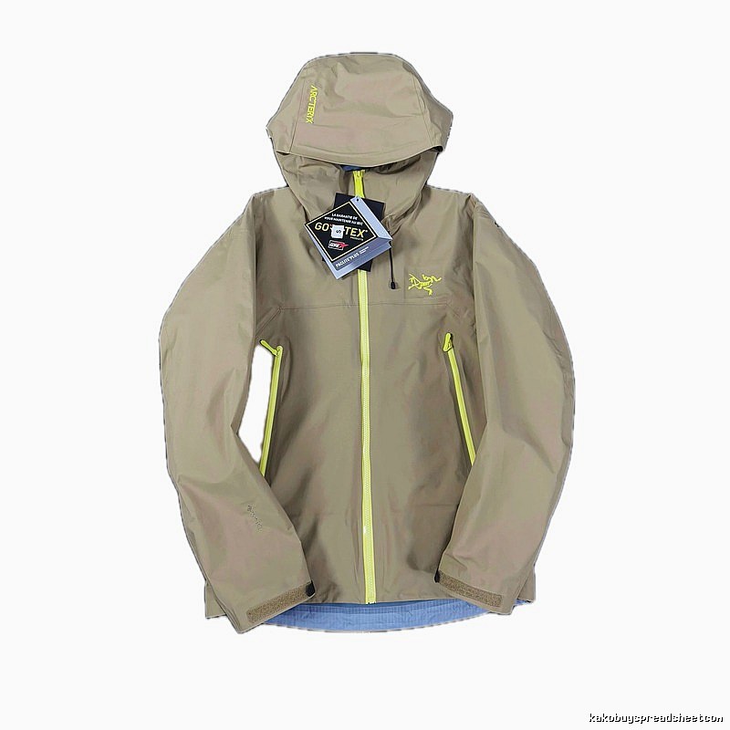 Arc’teryx Taupe Green Hardshell Jacket