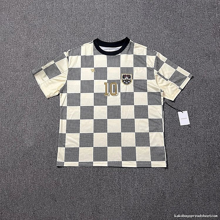 Argentina Casual Messi #10 soccer jersey Yellow Argentina Football for Streetwear Looks
