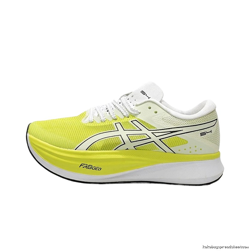 ASICS Racing Fluorescent Yellow Running Shoes