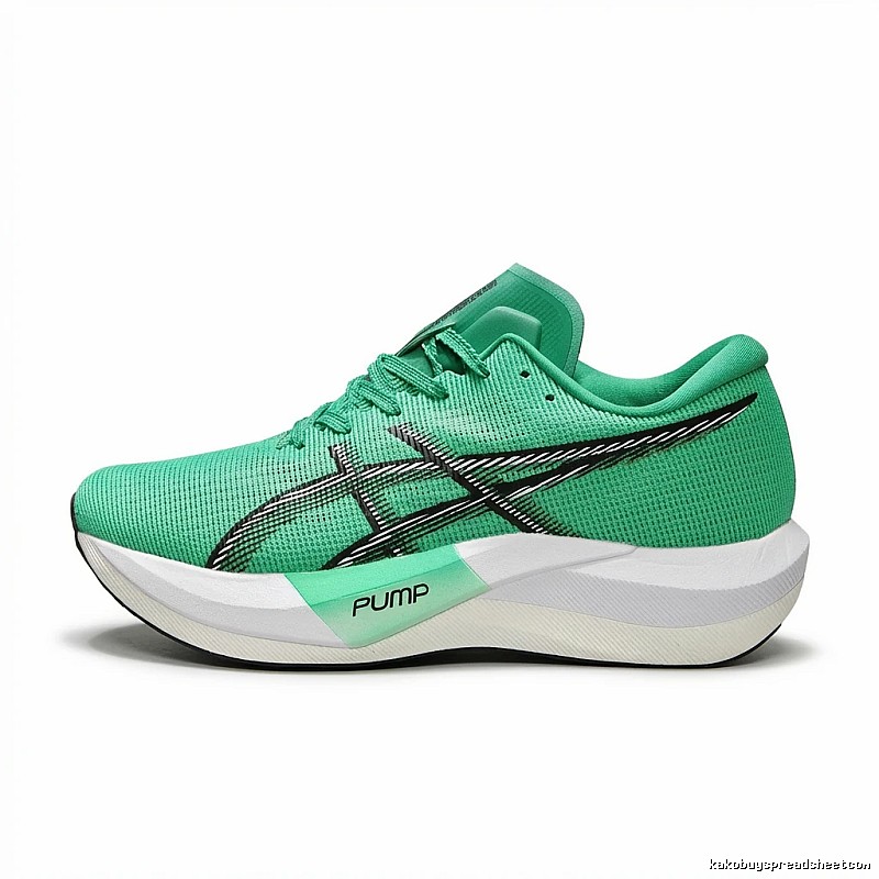 ASICS Racing Style fluorescent green running shoes