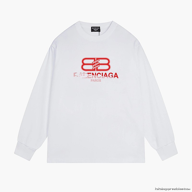 Balenciaga BB Print White T-shirt