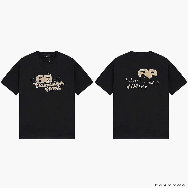 Balenciaga BB Series Black T-shirt