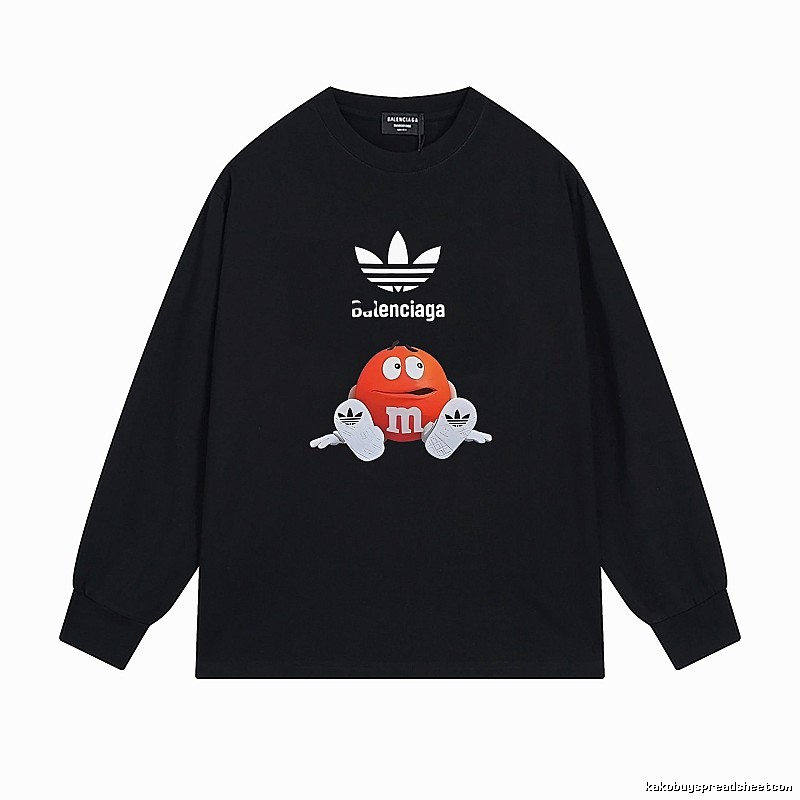 Balenciaga Co-branded Trendy T-shirt