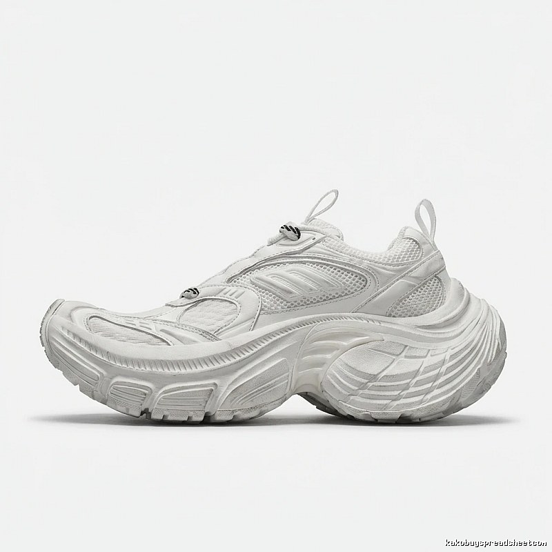 Balenciaga dad-style white shoes