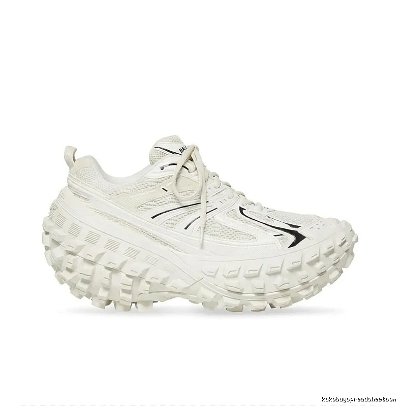 Balenciaga dad-style white shoes