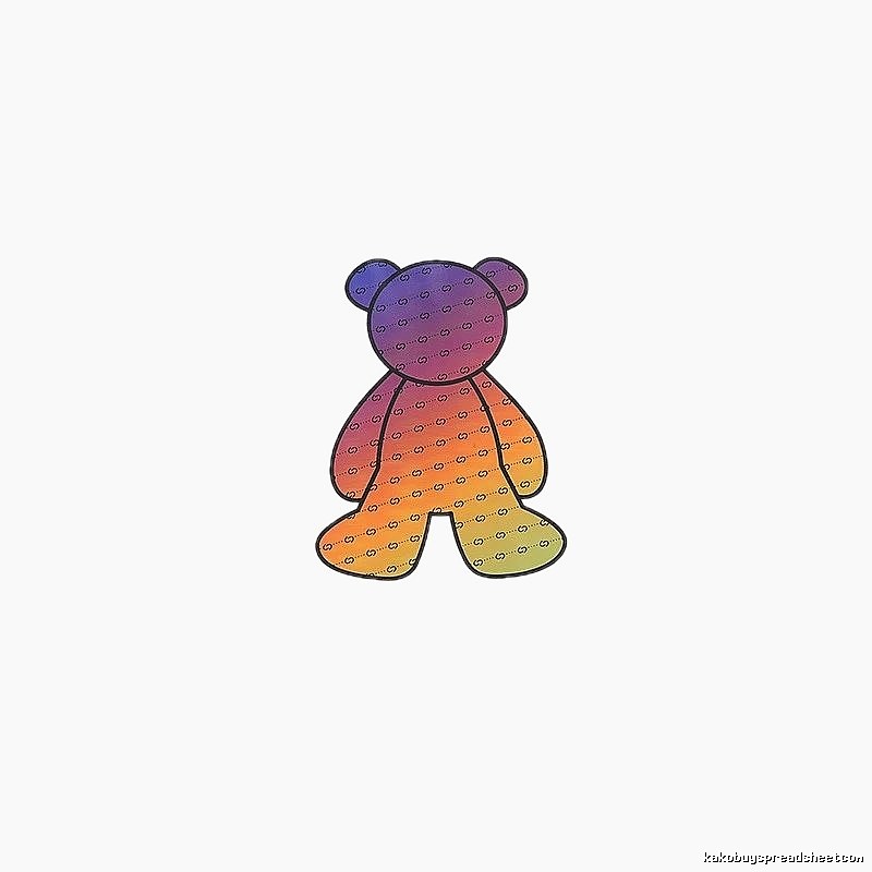 Balenciaga Gradient Bear White T-shirt