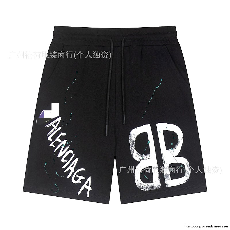 Balenciaga graffiti-style shorts