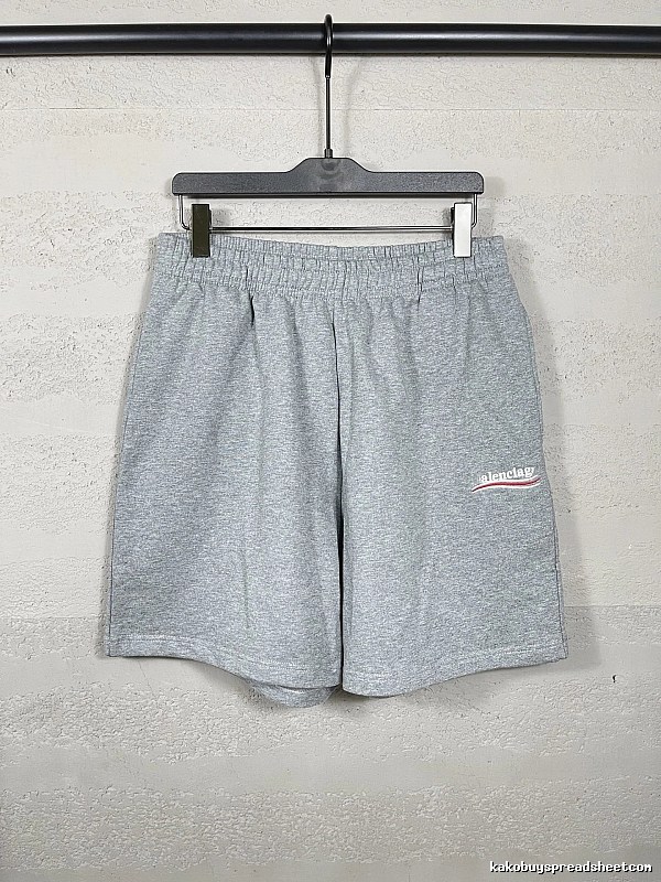 Balenciaga grey sports shorts