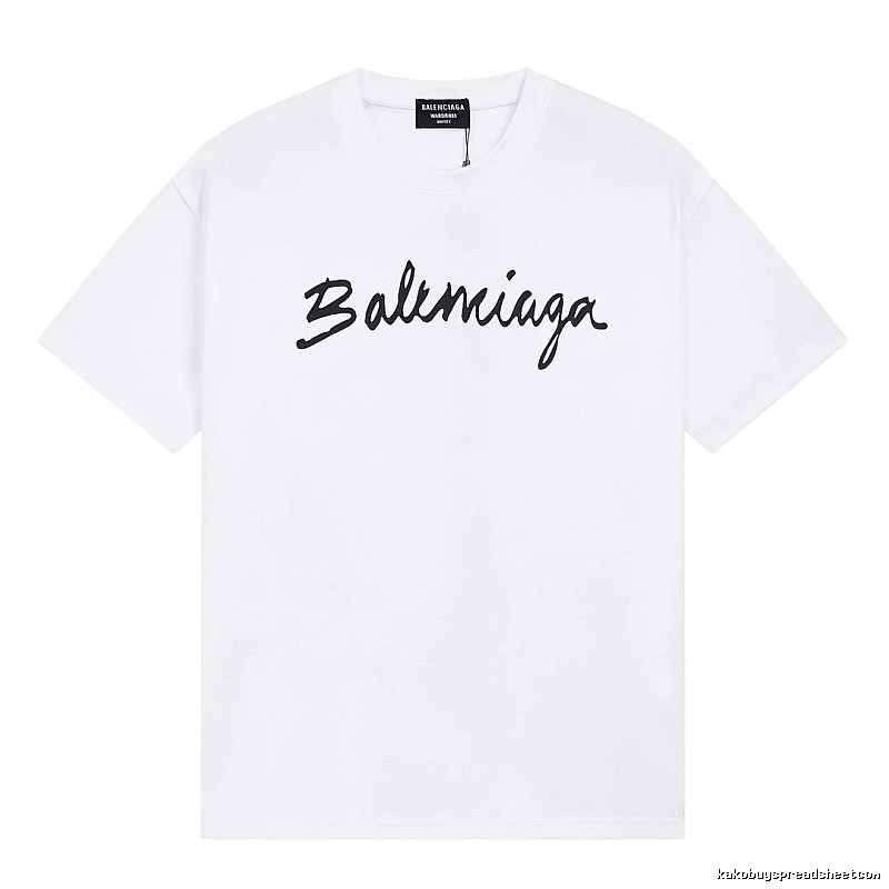 Balenciaga letter simple white T-shirt