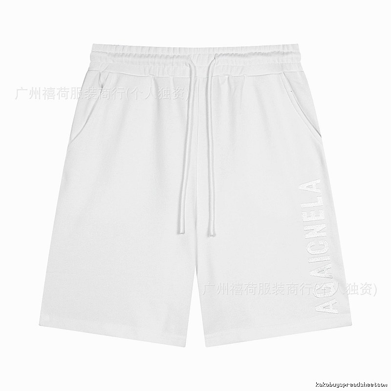 Balenciaga letter-style shorts
