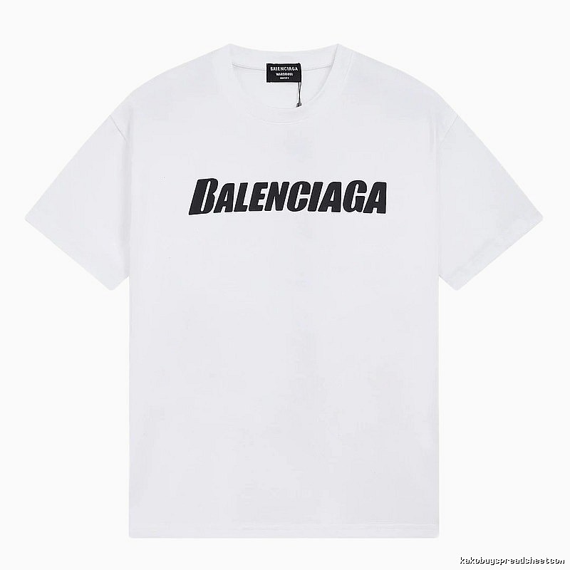 Balenciaga minimalist white T-shirt