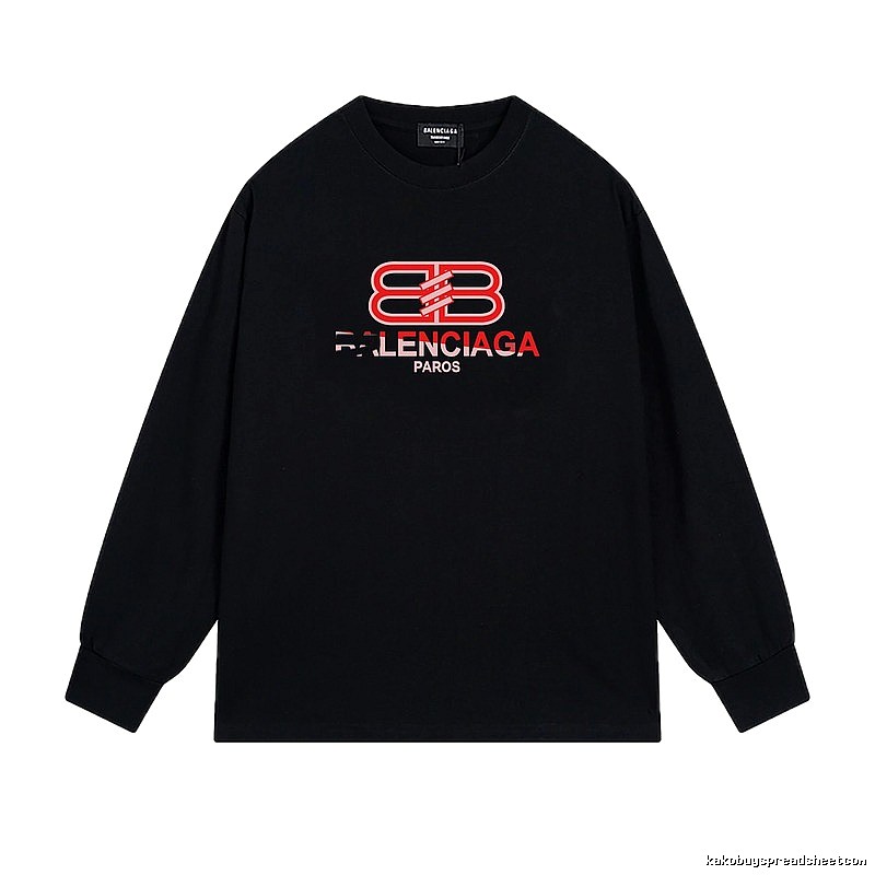 Balenciaga PAROS series black T-shirt
