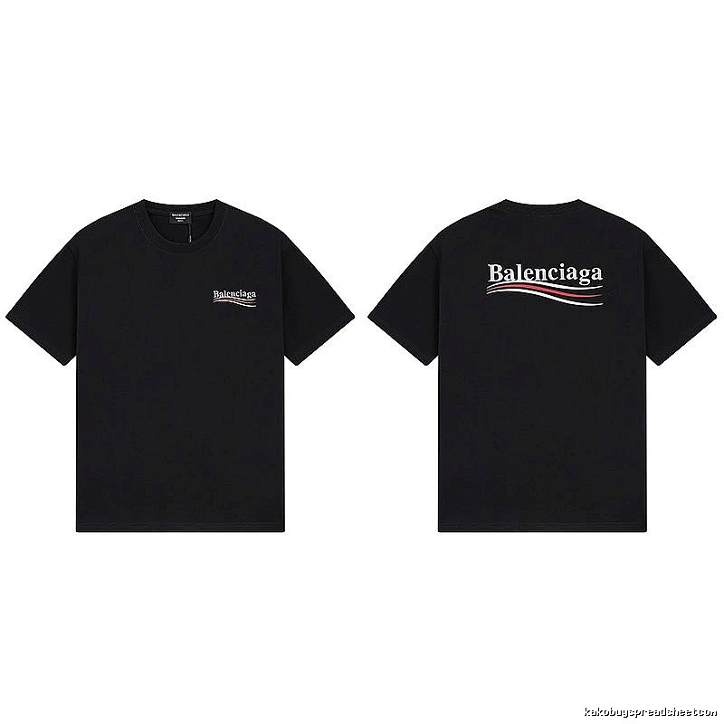 Balenciaga simple black short-sleeve