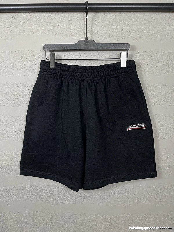 Balenciaga sporty black shorts