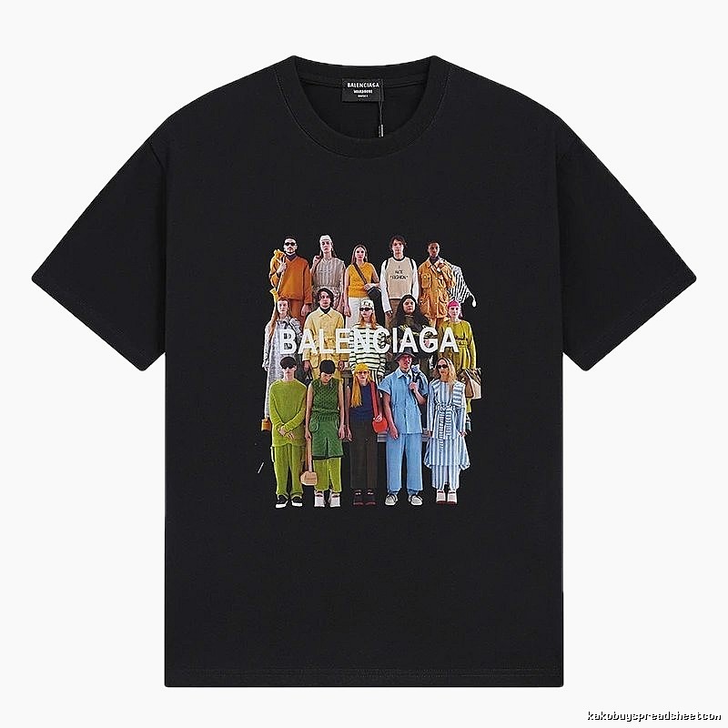 Balenciaga T-shirt with character print style