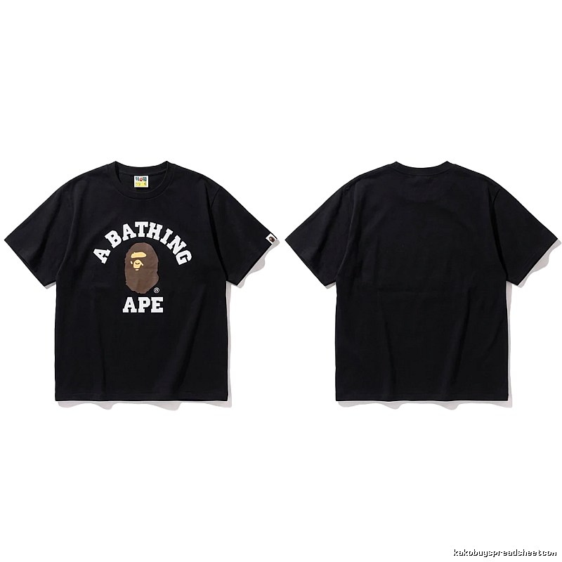 Bape Ape Head Black T-shirt