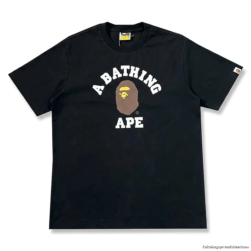 Bape Ape Head Black T-shirt