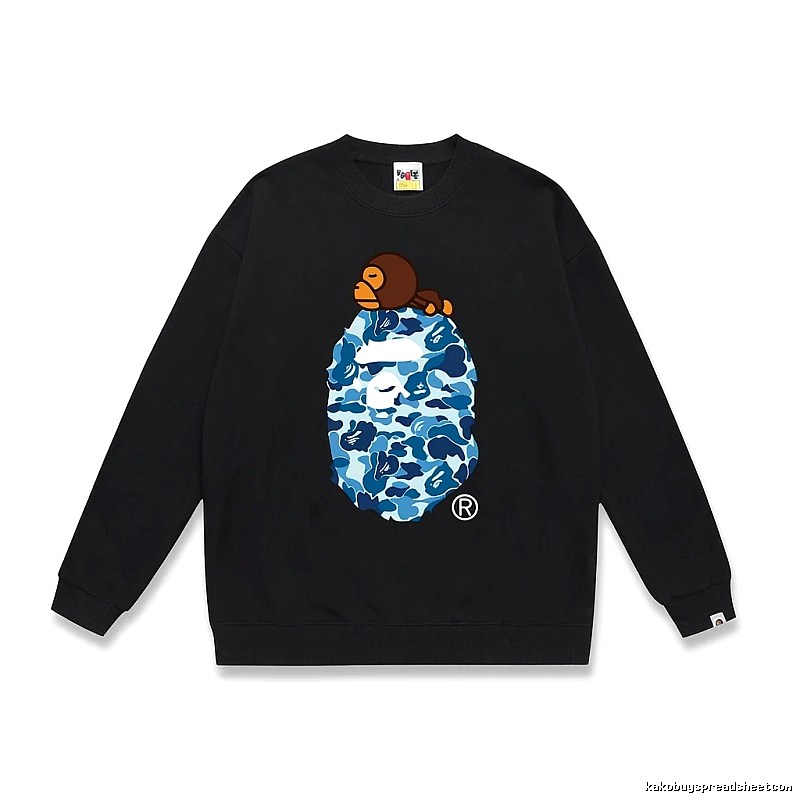 Bape Ape Head Camouflage Style Sweatshirt