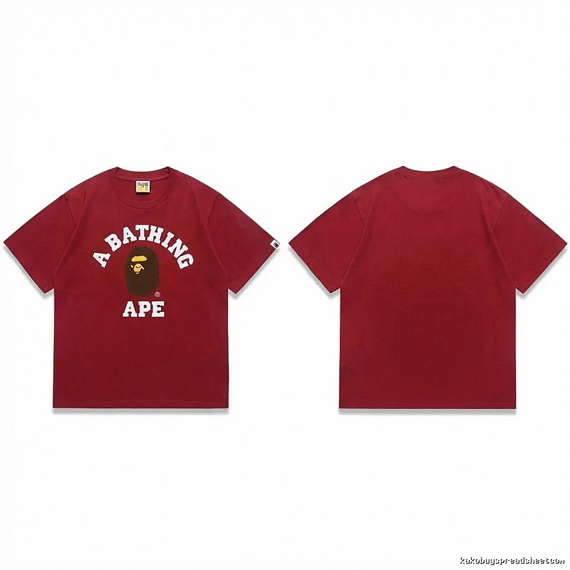 Bape Ape Head Minimalist Style T-shirt