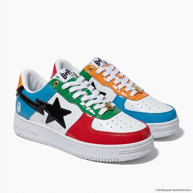 Bape Color - Blocked Casual Shoes