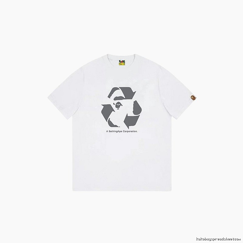 Bape Recycling Collection White T-shirt