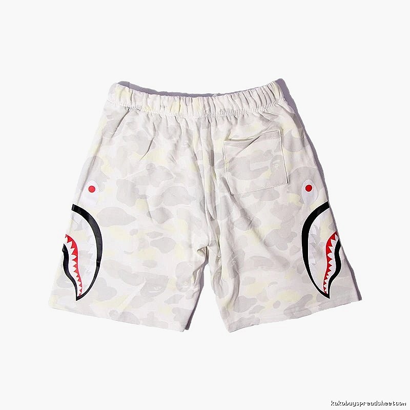 Bape Shark Camouflage Shorts