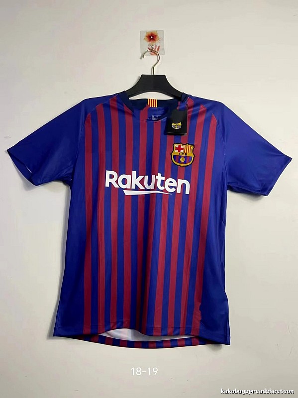 Barcelona Compact Retro soccer jersey Blue Red Barcelona for Smart Casual Looks