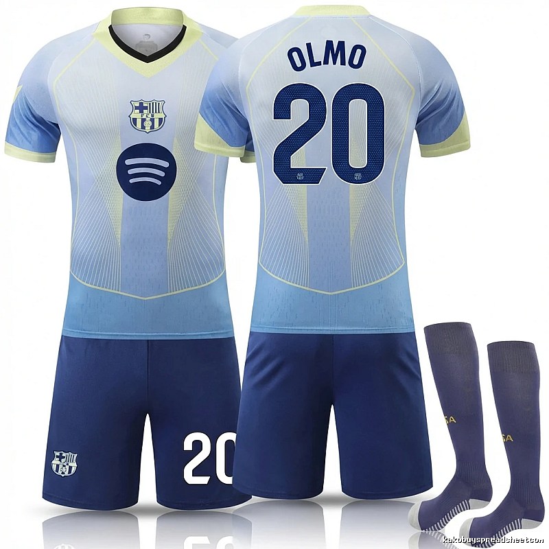 Barcelona gradient blue jersey