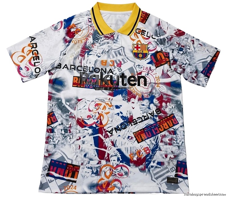 Barcelona Tokyo Ghoul Style White T-shirt