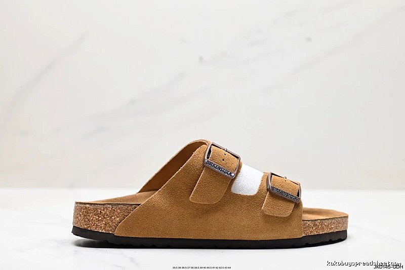BIRKENSTOCK Arizona Casual Camel Slide Sandals