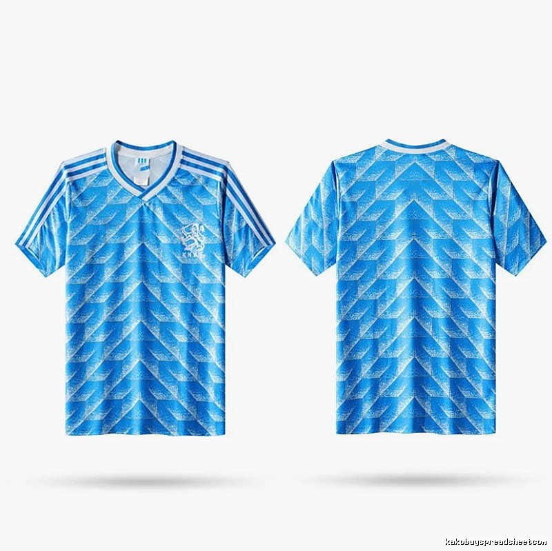 Brazil Resort Soccer jersey Blue Brazil Football with Premium Look