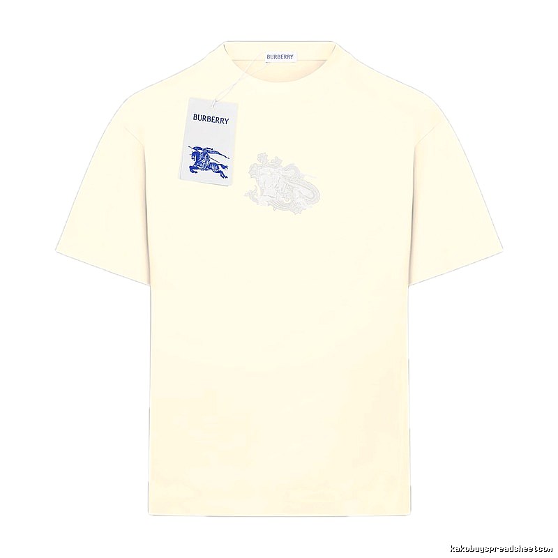 Burberry Knight Logo Minimalist Style T-shirt