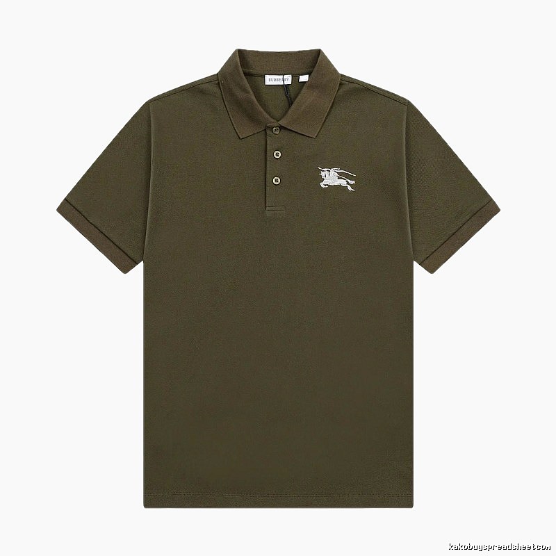 Burberry's retro-style polo shirt with the knight logo