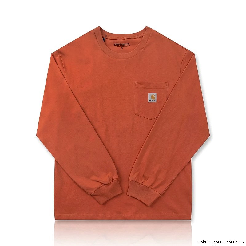 Carhartt basic orange sweatshirt