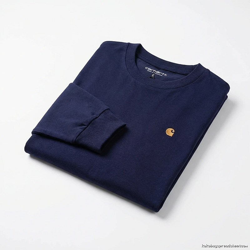 Carhartt Classic Simple Dark Blue Sweatshirt