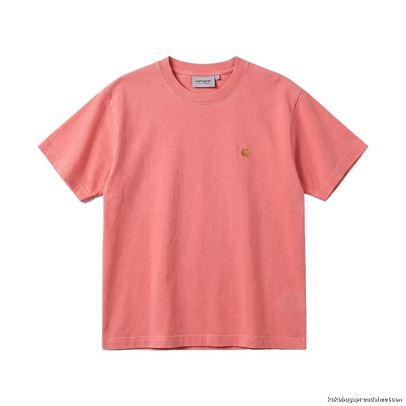 Carhartt Classic Simple Style Pink T-shirt
