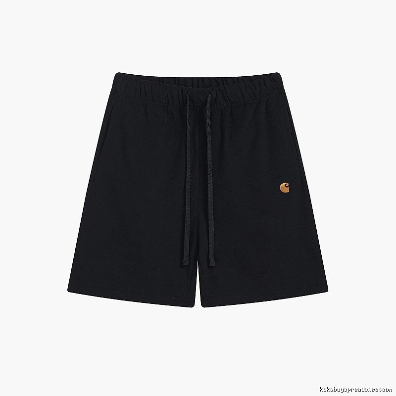 Carhartt Embroidered Workwear Style Black Casual Shorts
