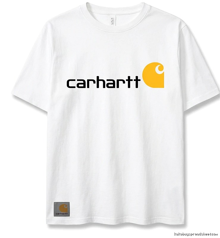 Carhartt simple style white T-shirt