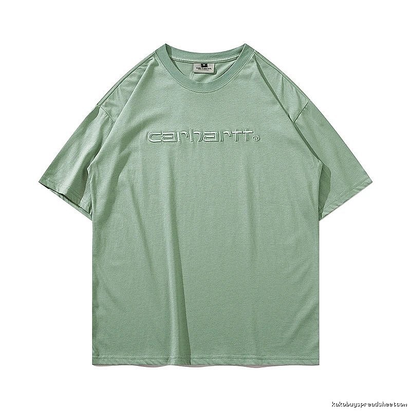 Carhartt Travel Logo T-shirt Light Blue Subtle with Modern Look