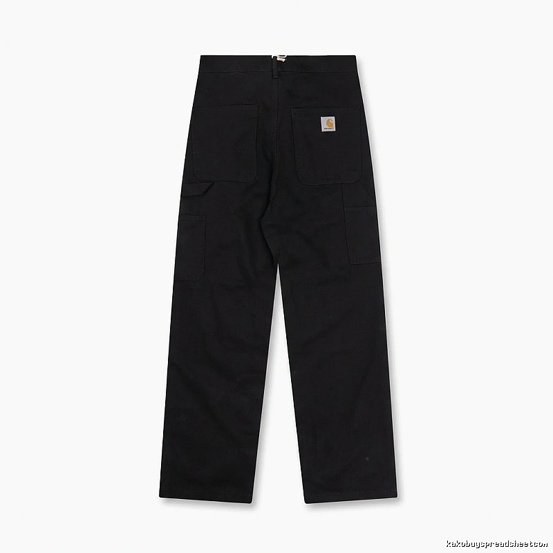 Carhartt workwear style black long trousers