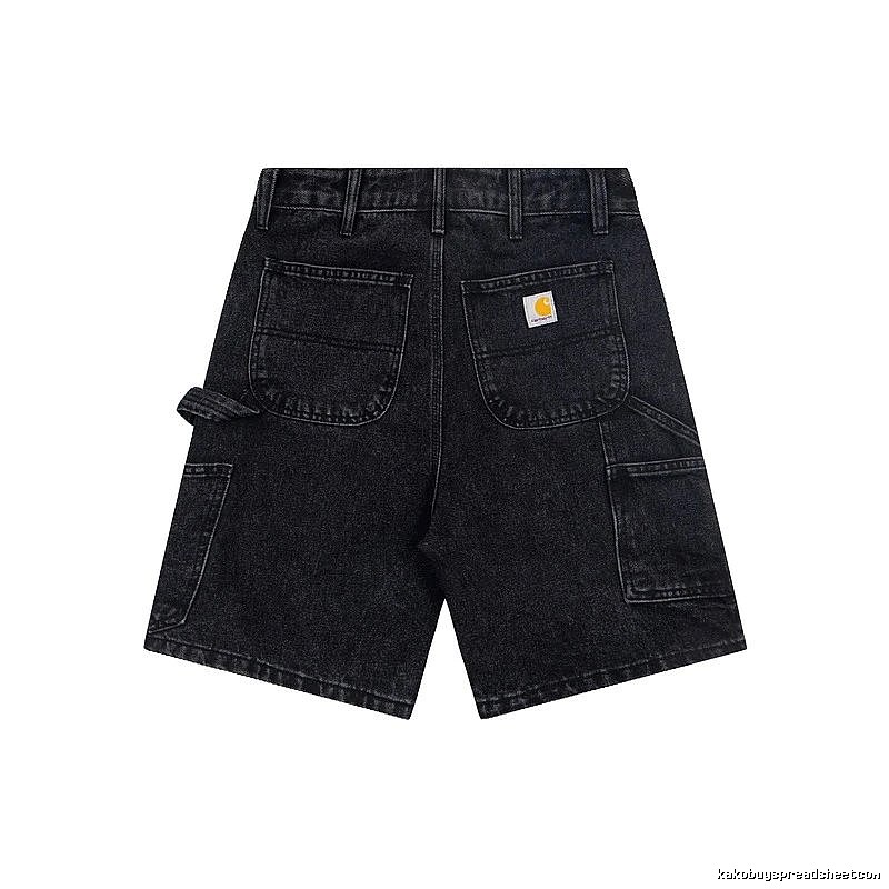 Carhartt workwear style black shorts