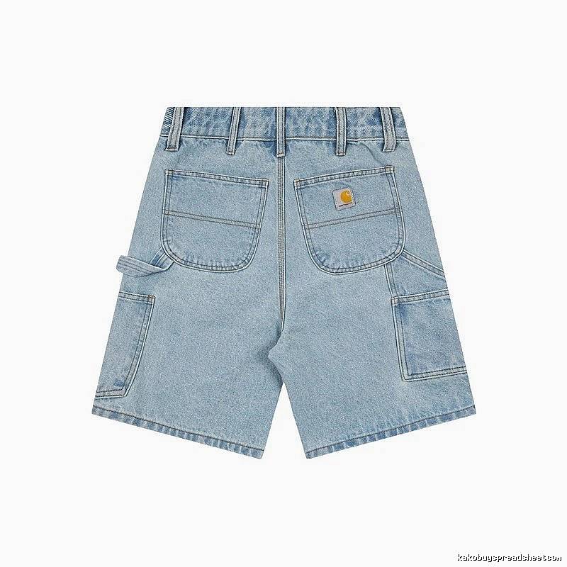 Carhartt workwear style denim shorts