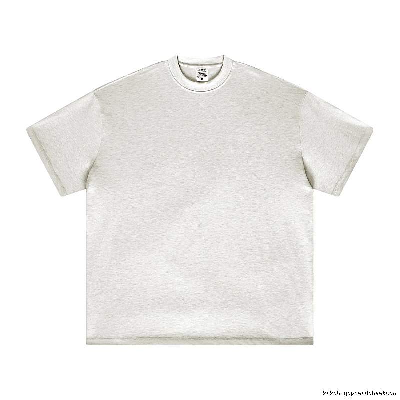 Casual Plain white T-shirt Minimal White Short for Streetwear Looks