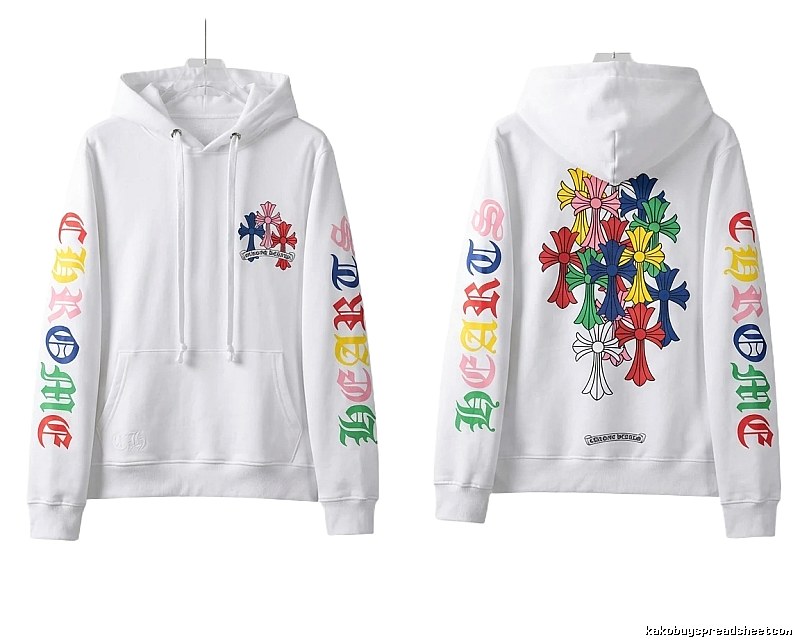 Chrome Hearts Colored Cross Hoodie