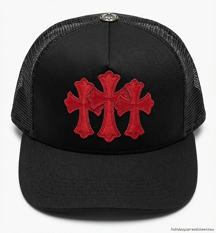 Chrome Hearts Cross Cool Black Hat