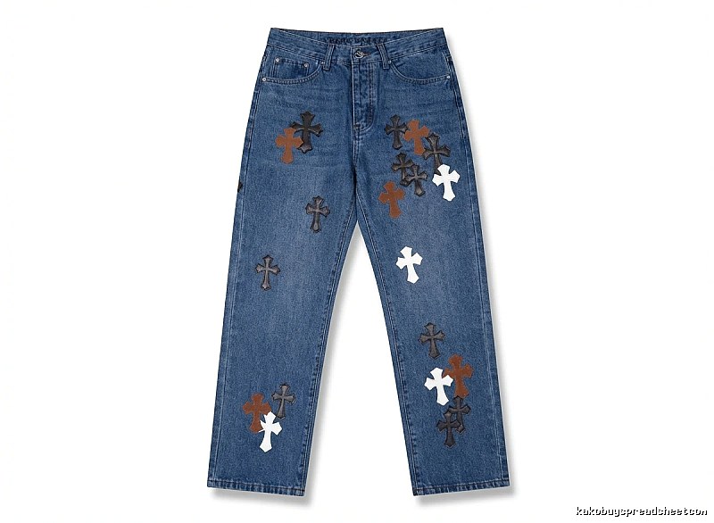 Chrome Hearts Cross Denim Pants