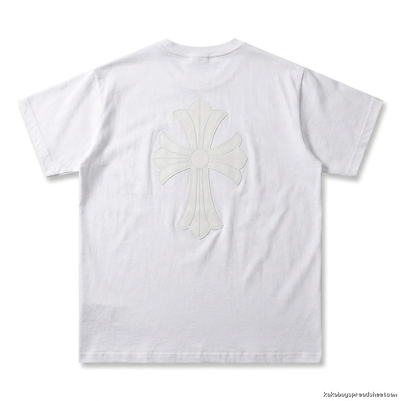 Chrome Hearts Cross Simple White T-shirt